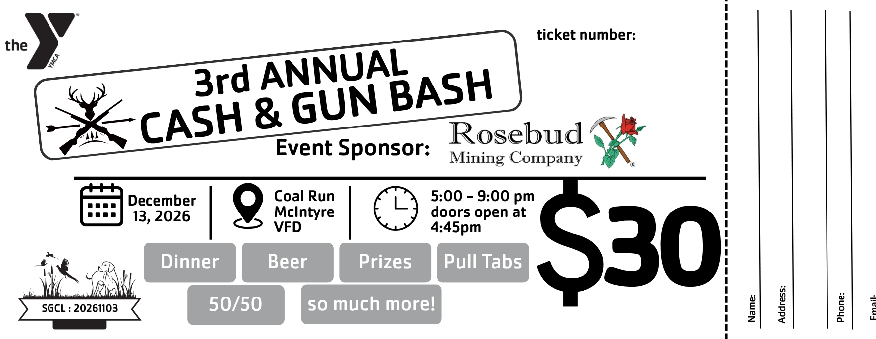 CASH & GUN BASH 2026